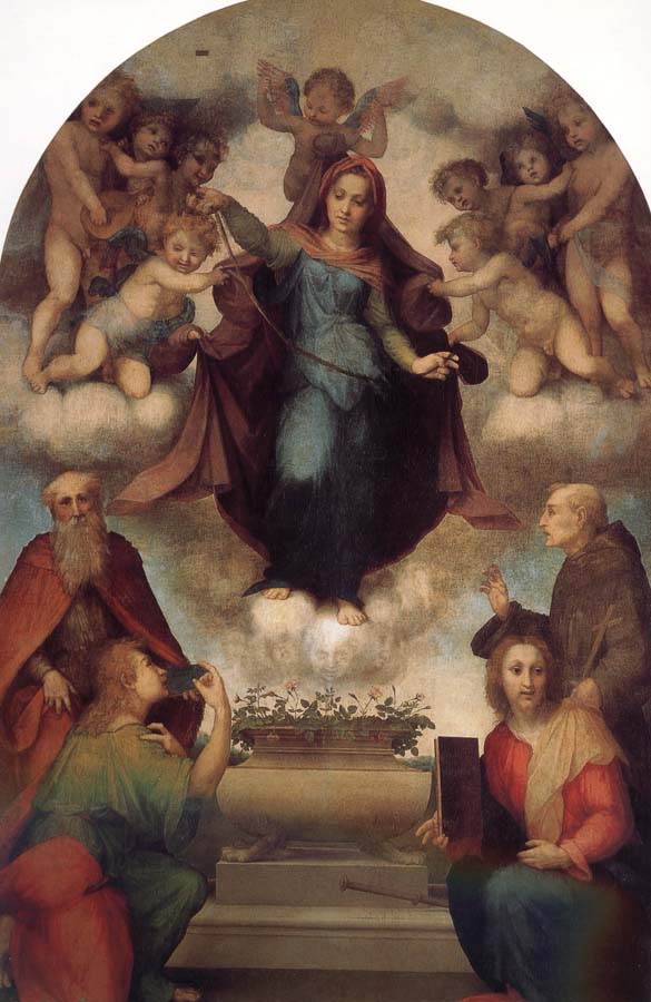 Our Lady of Angels around